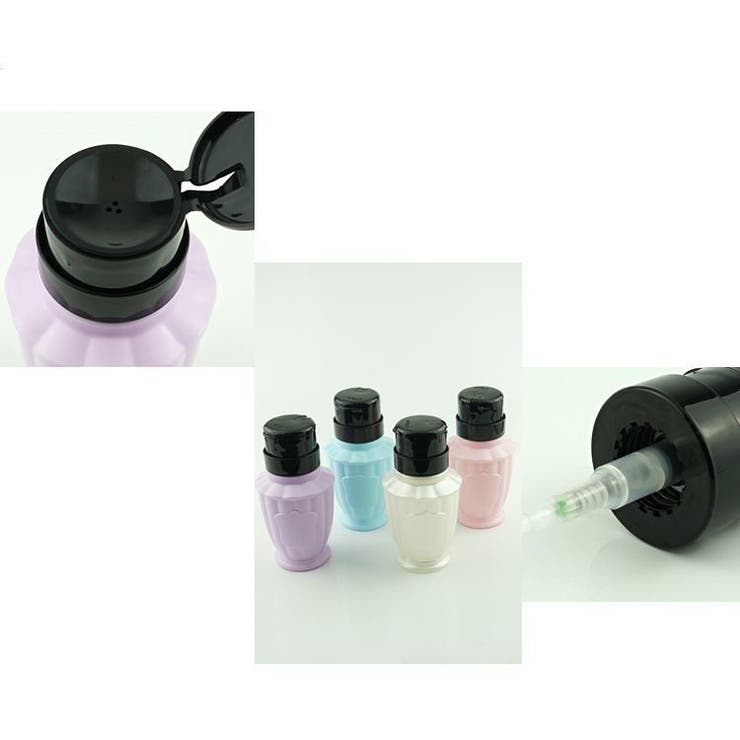 ポンプディスペンサー ネイルリムーバー入れ 詰め替え容器 | PlusNao | 詳細画像12 