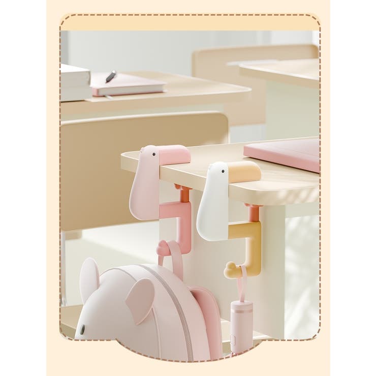 バッグハンガー テーブルフック カバン掛け | PlusNao | 詳細画像7 
