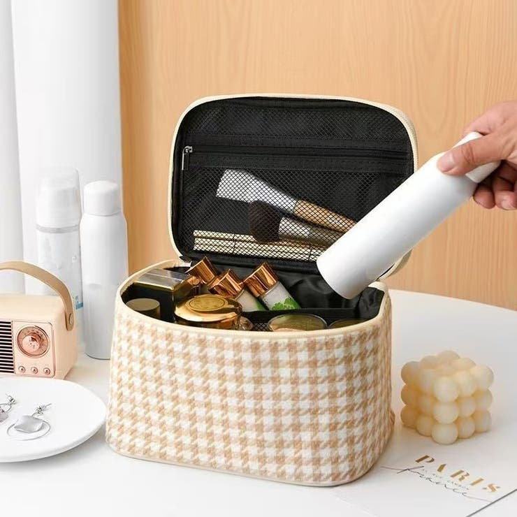 化粧ポーチ メイクポーチ コスメボックス | PlusNao | 詳細画像3 