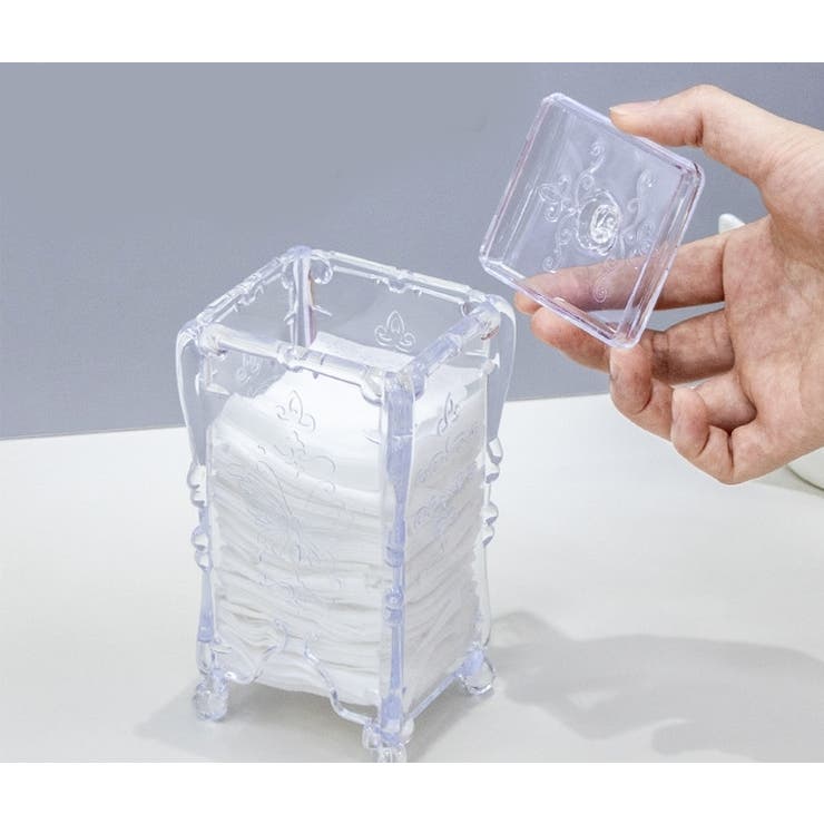 コットンケース 取り出し口 コットン入れ | PlusNao | 詳細画像4 