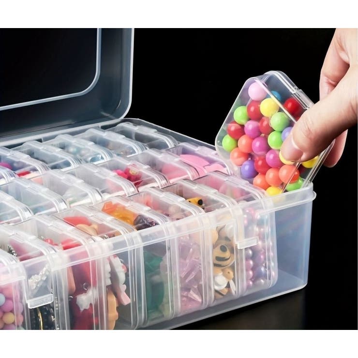 小物収納ケース 小分けケース30個入り ビーズ収納 | PlusNao | 詳細画像10 