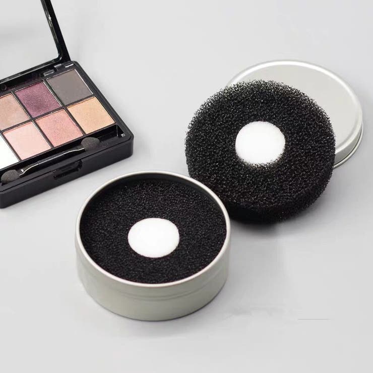 メイクブラシクリーナー スポンジ ケース付き | PlusNao | 詳細画像3 