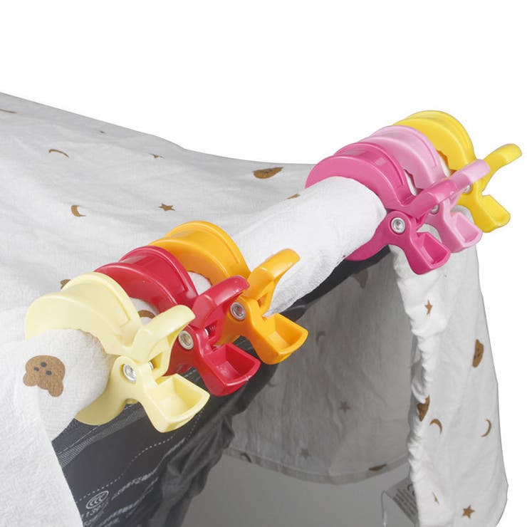 ブランケットクリップ 2個セット ベビーカークリップ | PlusNao | 詳細画像2 