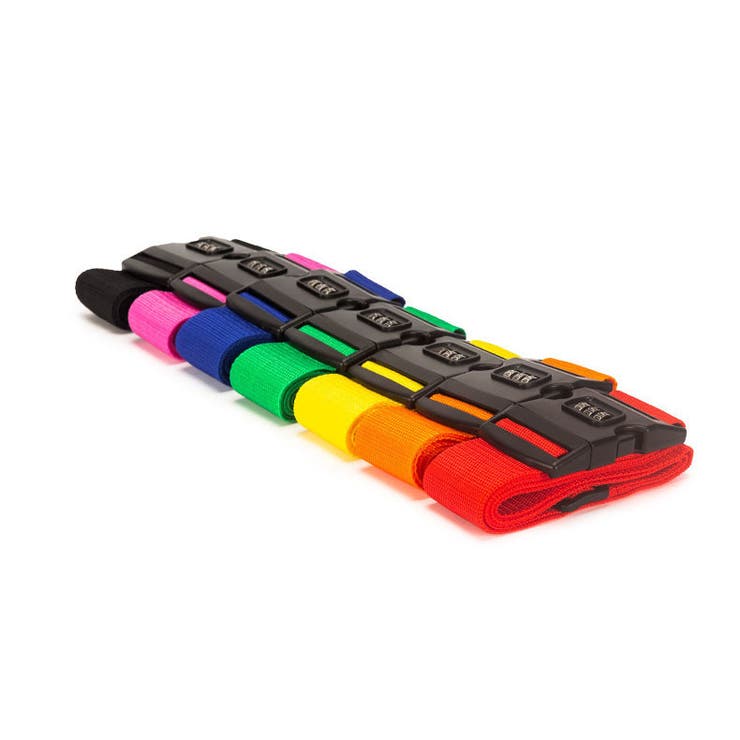 ダイヤル錠付きスーツケースベルト 旅行用品 3桁錠 | PlusNao | 詳細画像2 