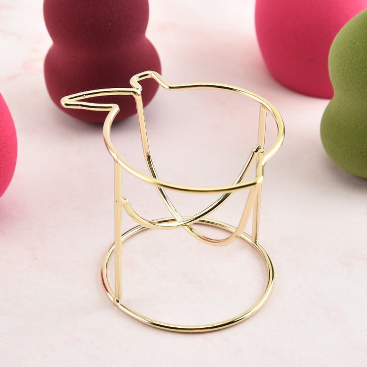 メイクパフスタンド メイクパフホルダー メイクパフ置き | PlusNao | 詳細画像2 