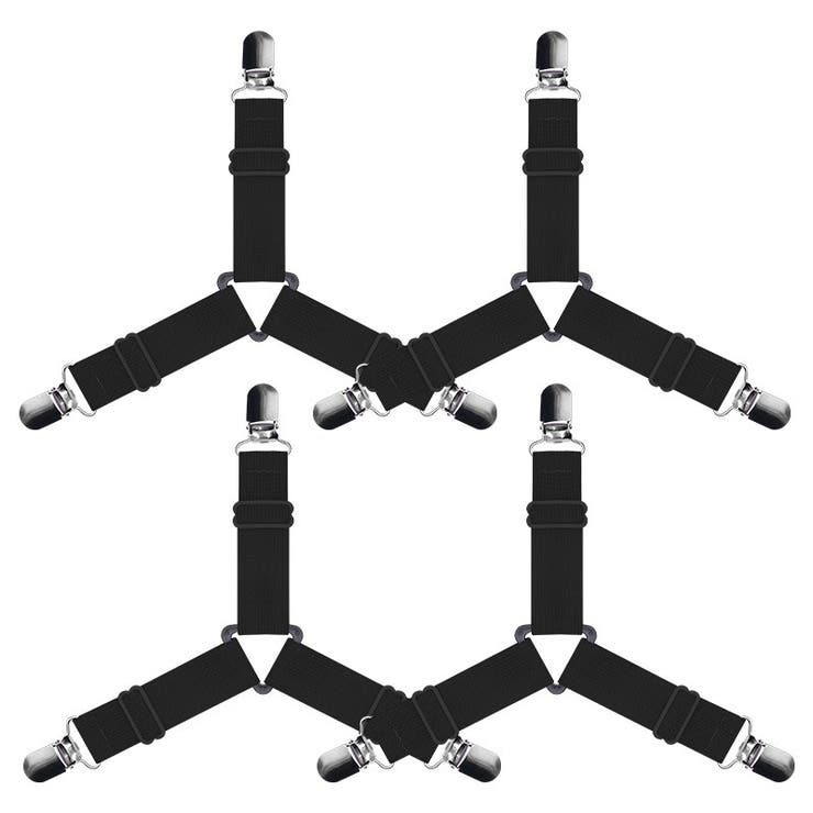 ベッドシーツクリップ 4本セット ズレ防止 | PlusNao | 詳細画像2 