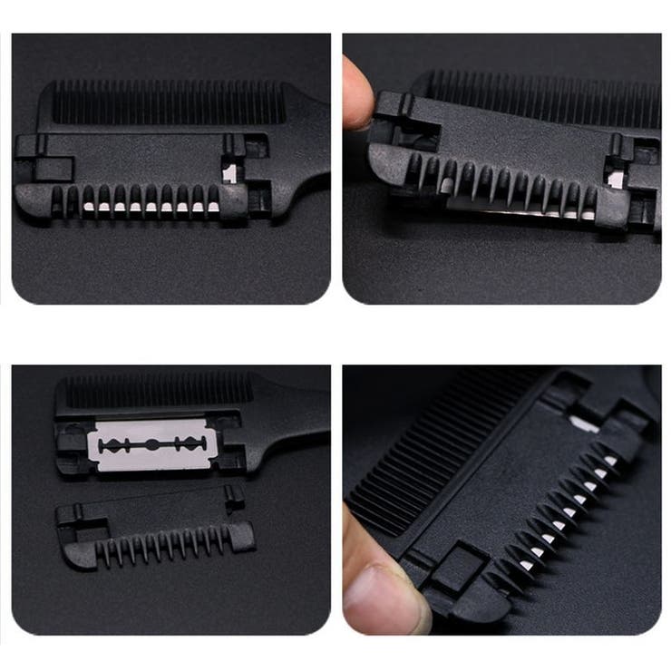 ヘアカッター すきカミソリ コーム | PlusNao | 詳細画像12 