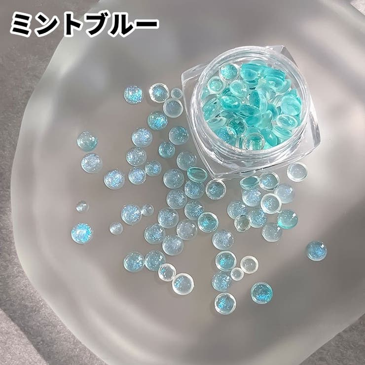 ネイルパーツ デコパーツ 半円ビーズ | PlusNao | 詳細画像14 