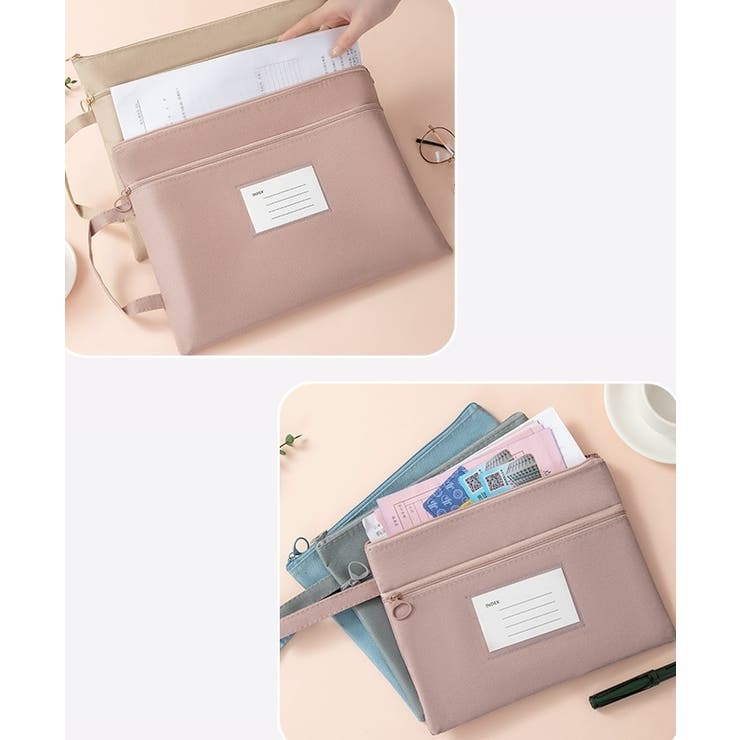 ファイルケース 書類ケース ファイルバッグ | PlusNao | 詳細画像7 
