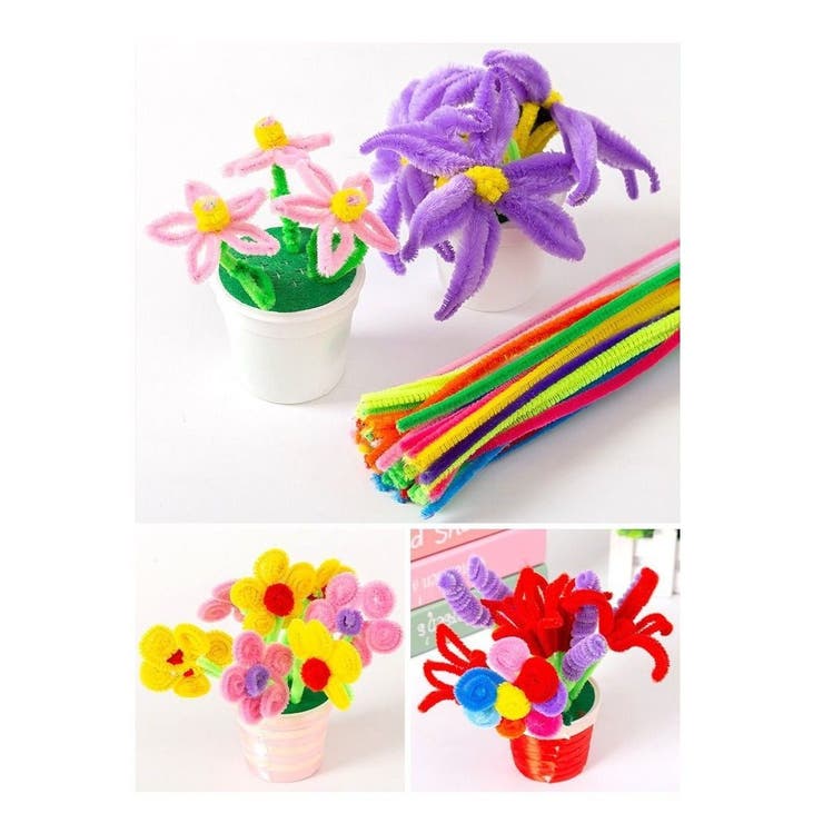 カラーモール 100本セット 手芸モール | PlusNao | 詳細画像5 