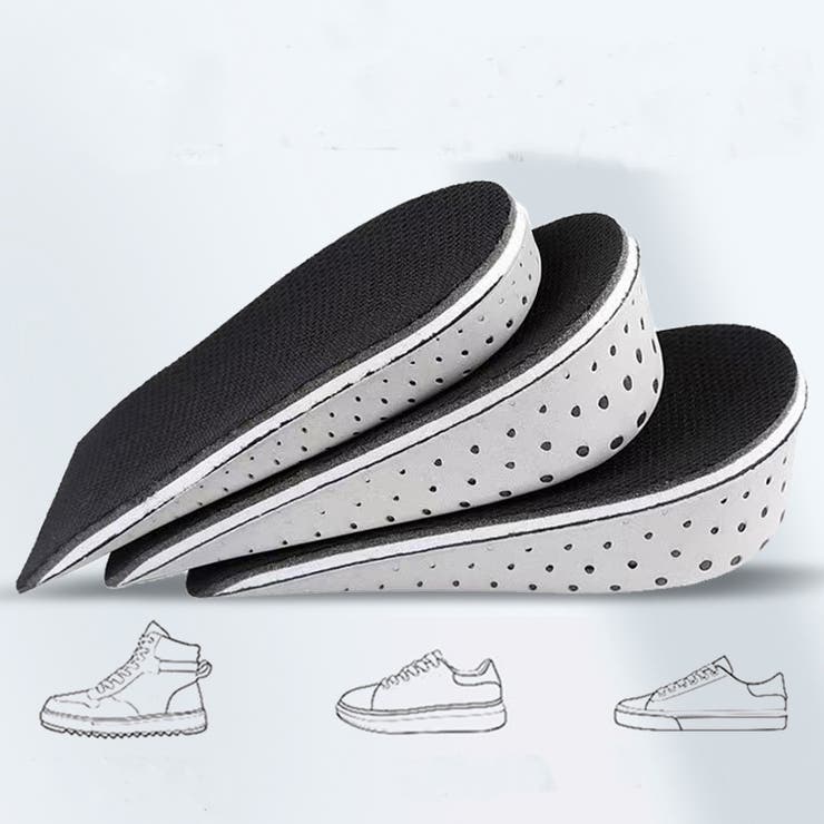 シークレットインソール ハーフインソール 中敷き | PlusNao | 詳細画像2 