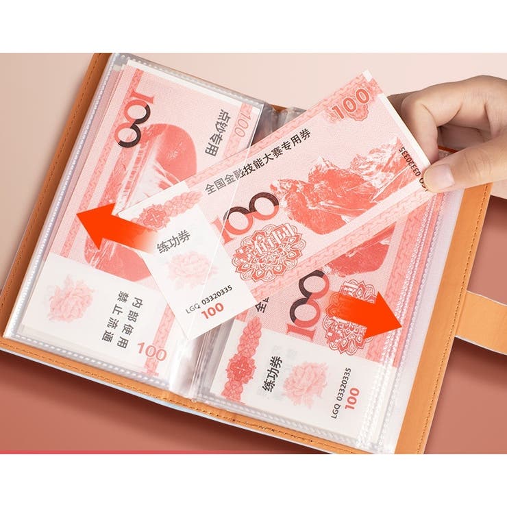 貯金ファイル お札入れ 手帳タイプ | PlusNao | 詳細画像4 