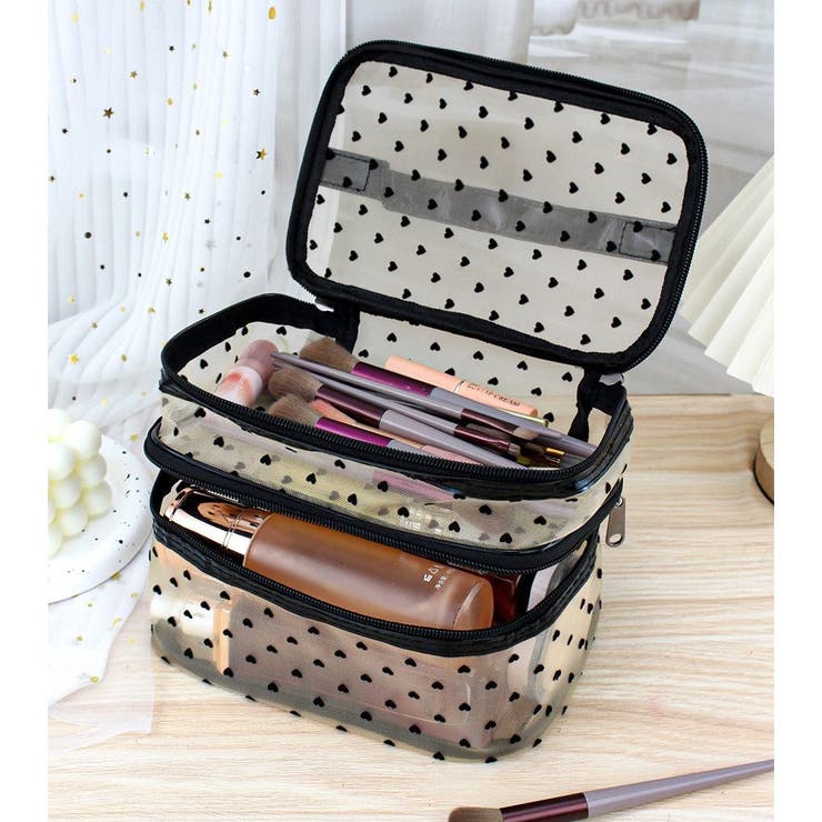 化粧ポーチ メイクポーチ コスメポーチ | PlusNao | 詳細画像4 