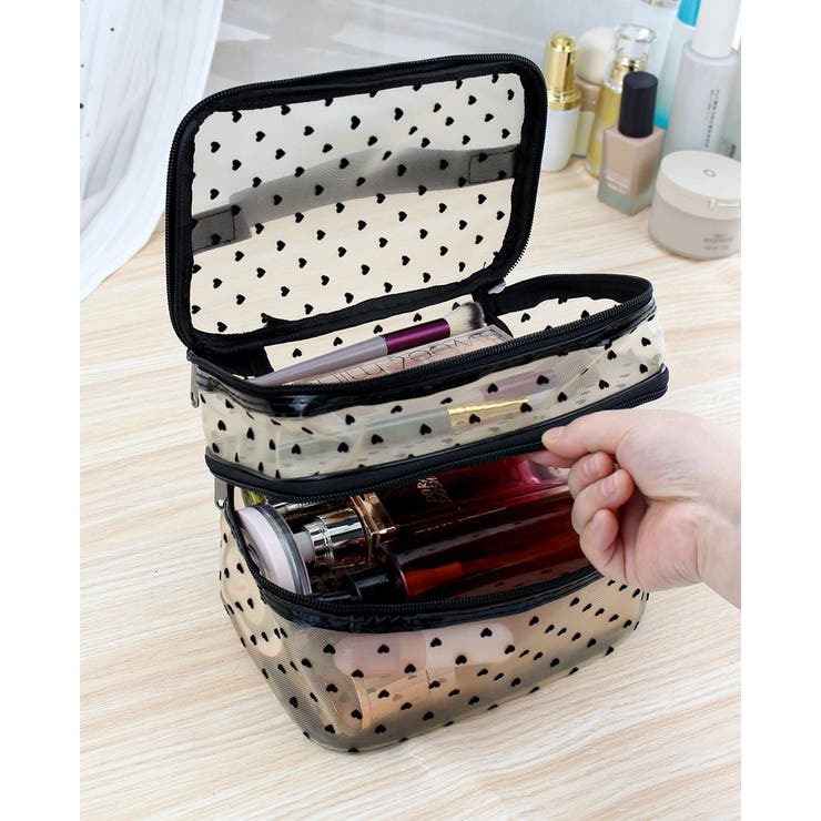 化粧ポーチ メイクポーチ コスメポーチ | PlusNao | 詳細画像6 