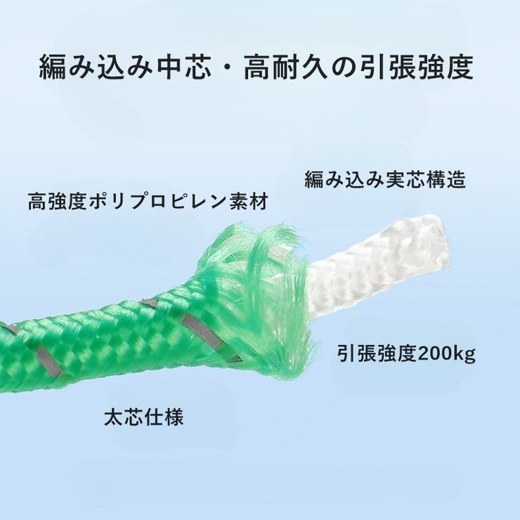 テントロープ 4m 4mm | PlusNao | 詳細画像3 