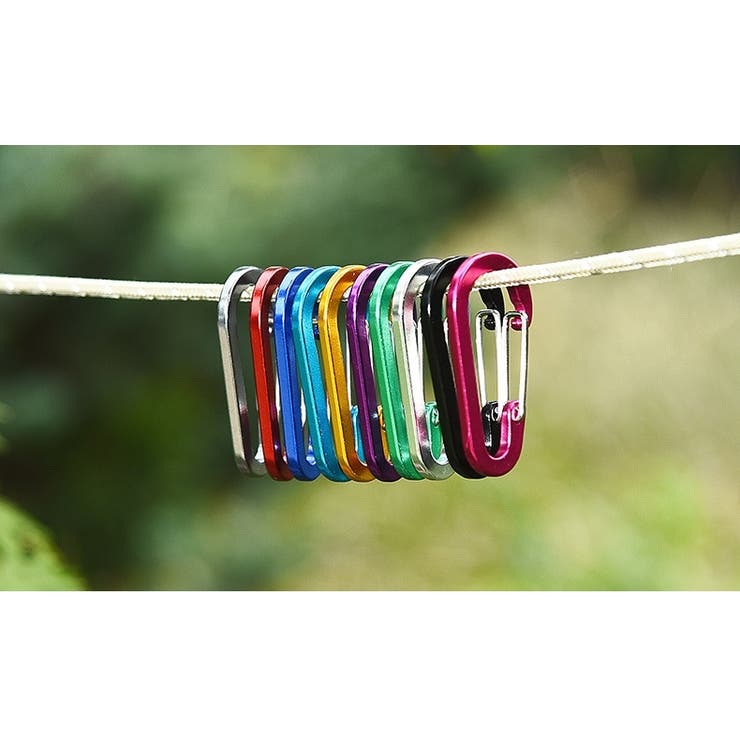 カラビナ 10個セット カラビナフック | PlusNao | 詳細画像7 