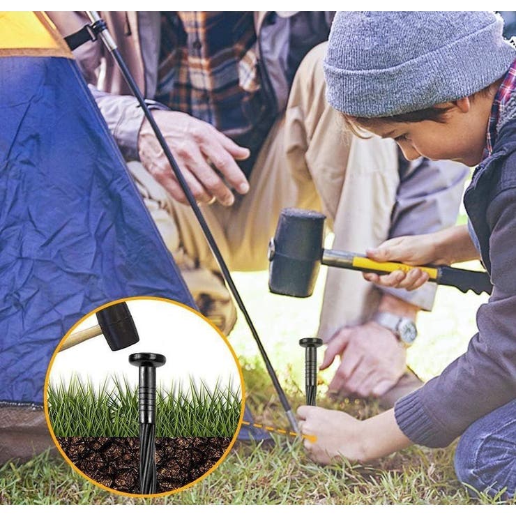 テントペグ 10本セット テント用 | PlusNao | 詳細画像2 