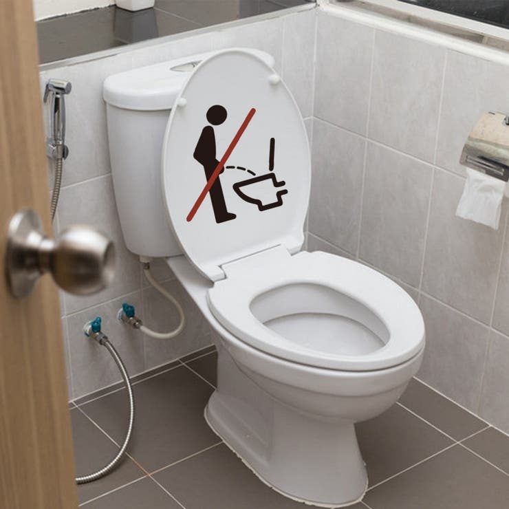 トイレステッカー 便座シール トイレシール | PlusNao | 詳細画像5 
