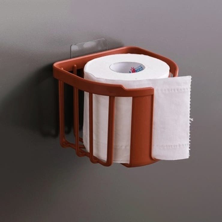 トイレットペーパーホルダー 粘着式 バスラック | PlusNao | 詳細画像6 