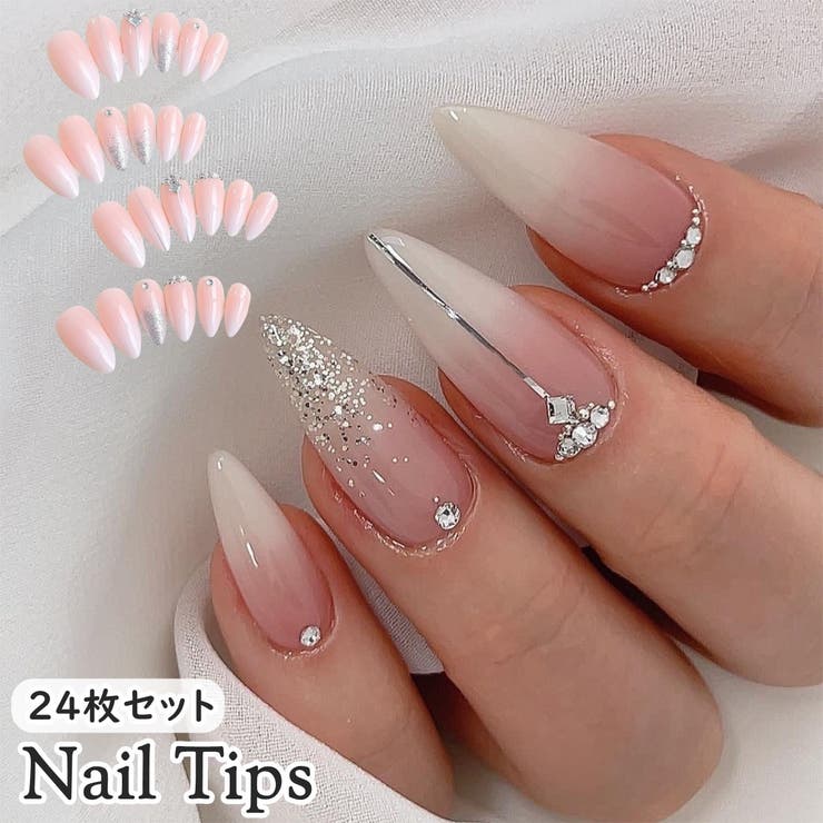 ネイルチップ つけ爪 24枚セット | PlusNao | 詳細画像1 