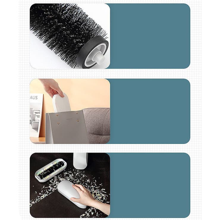 掃除用ブラシ 回転式 ローラーブラシ | PlusNao | 詳細画像8 