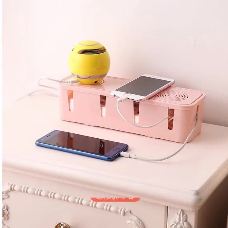 ケーブルボックス 収納ボックス フタ付き | PlusNao | 詳細画像2 