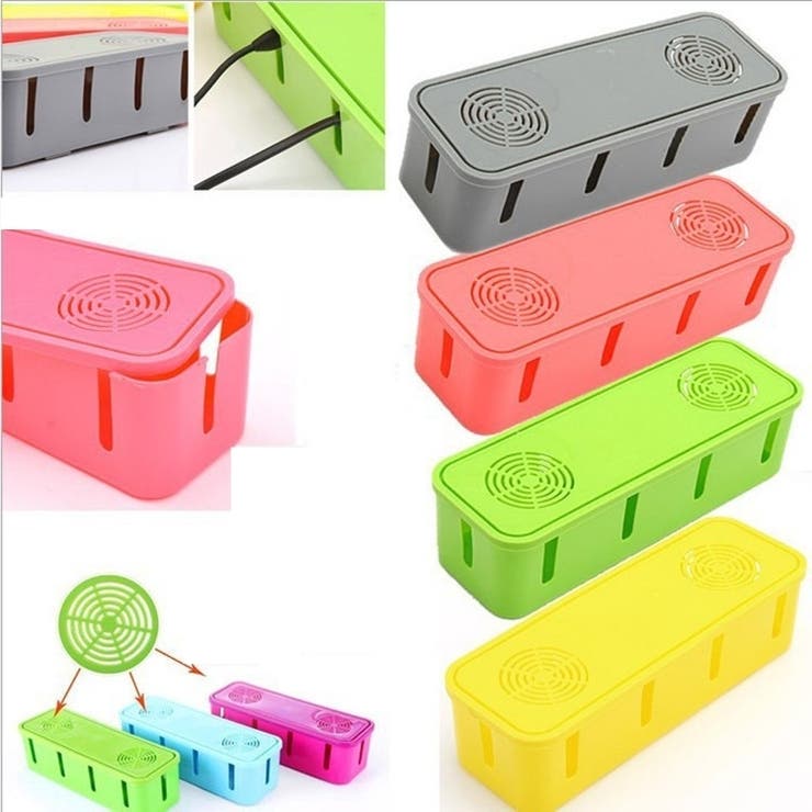 ケーブルボックス 収納ボックス フタ付き | PlusNao | 詳細画像5 