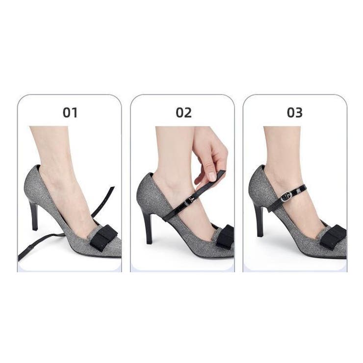 シューズストラップ パンプスストラップ 1ペア | PlusNao | 詳細画像14 