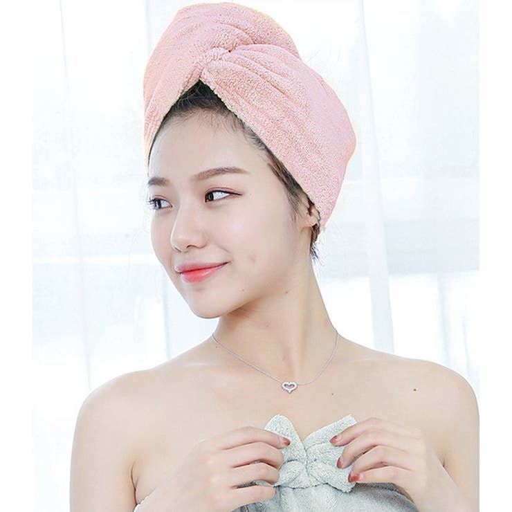 タオルキャップ ヘアキャップ ヘアドライタオル | PlusNao | 詳細画像2 