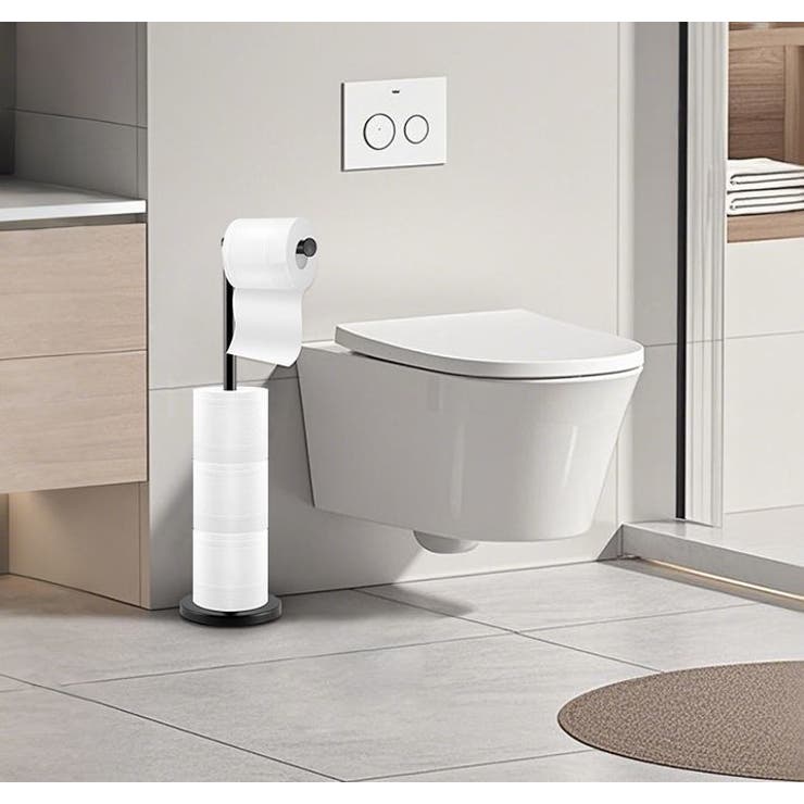 トイレットペーパーホルダー トイレットペーパースタンド 置き型 | PlusNao | 詳細画像5 