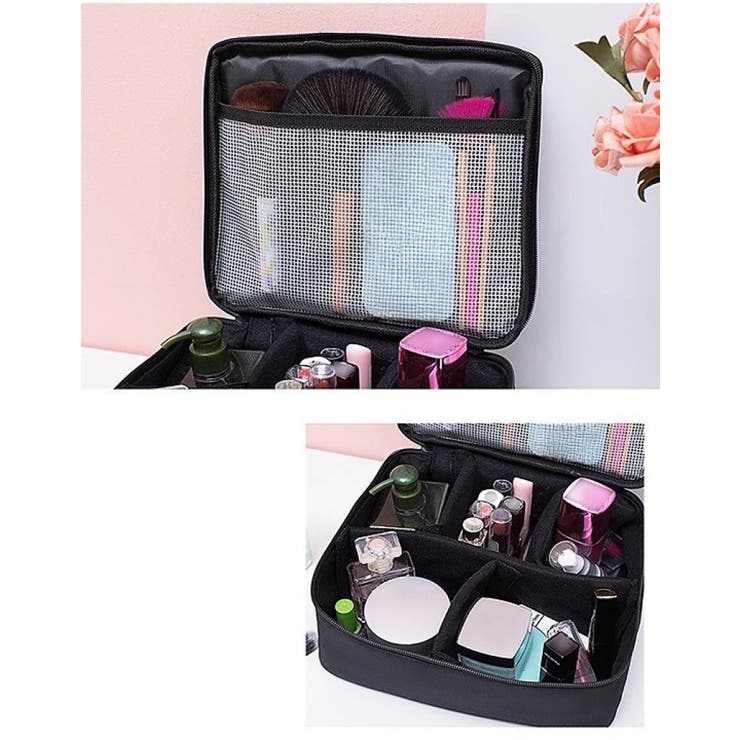 化粧ポーチ メイクポーチ コスメバッグ | PlusNao | 詳細画像10 