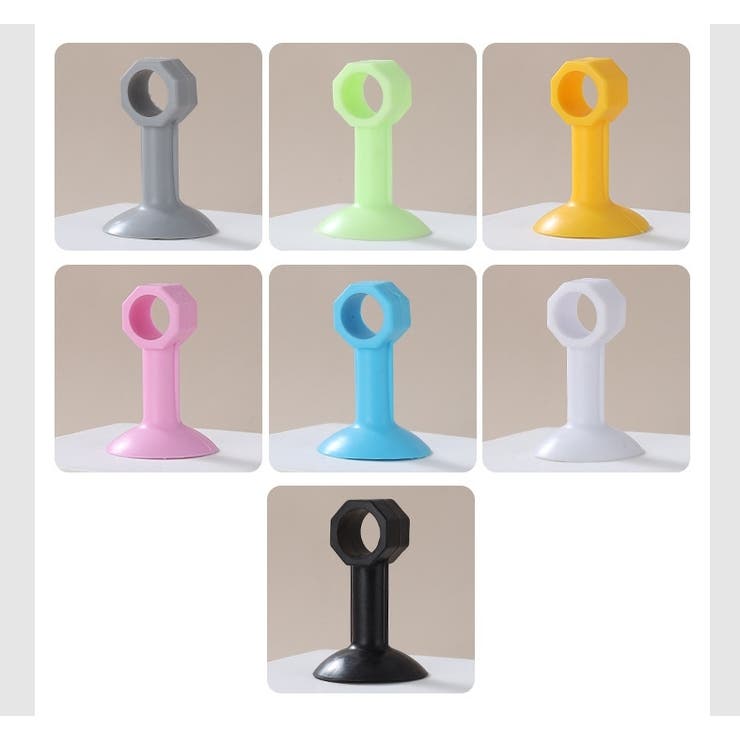 ドアストッパー 穴あけ不要 シンプル | PlusNao | 詳細画像12 