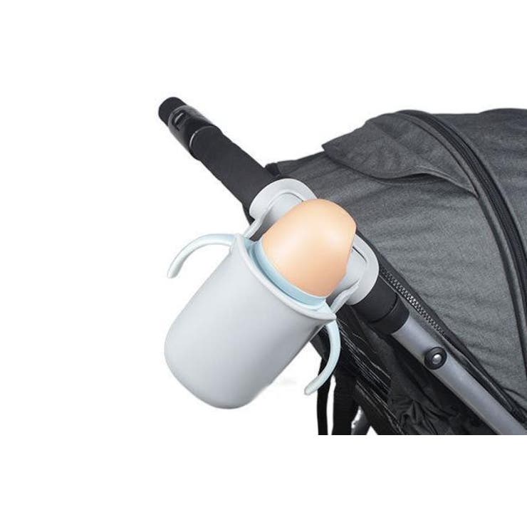 哺乳瓶ホルダー ドリンクホルダー シリコン | PlusNao | 詳細画像4 