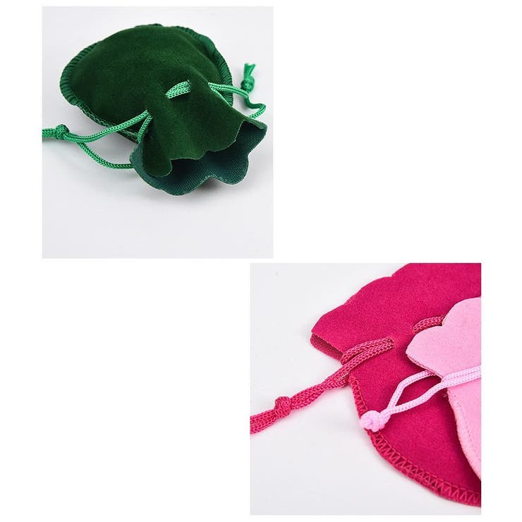 アクセサリーポーチ ジュエリーポーチ 巾着袋[品番：FQ000230374