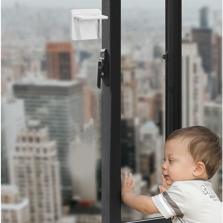 窓ストッパー 4個セット 窓用チャイルドロック | PlusNao | 詳細画像2 