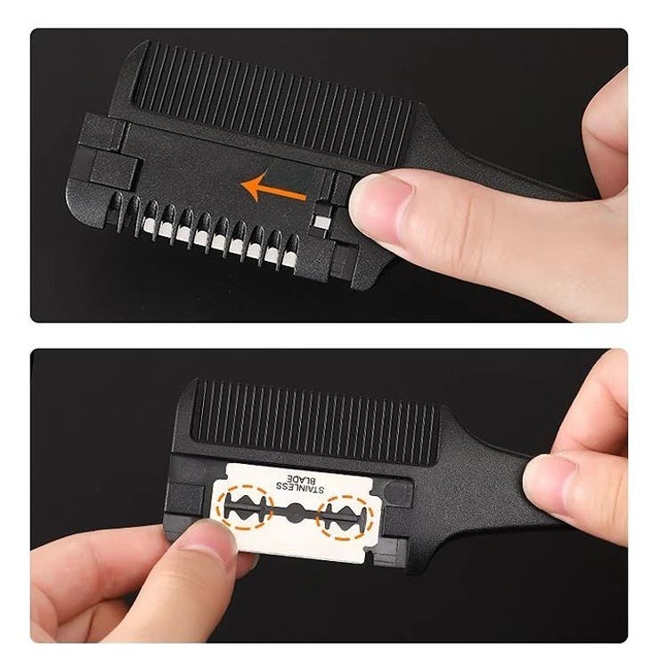 ヘアカッター すきカミソリ コーム | PlusNao | 詳細画像15 