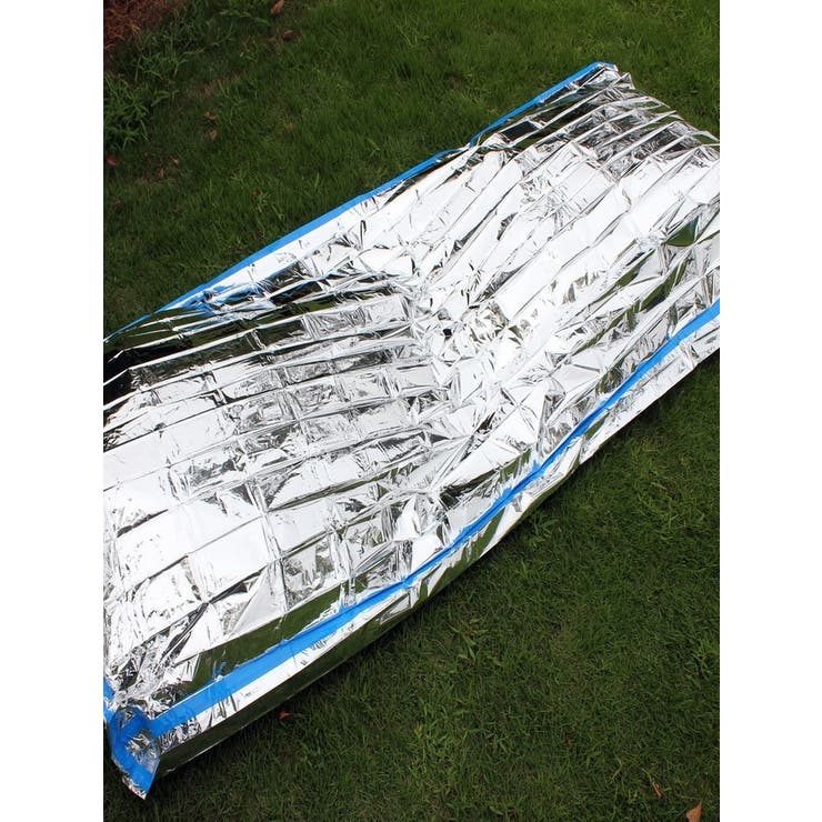 エマージェンシーシート 非常用簡易寝袋 保温アルミシート | PlusNao | 詳細画像3 