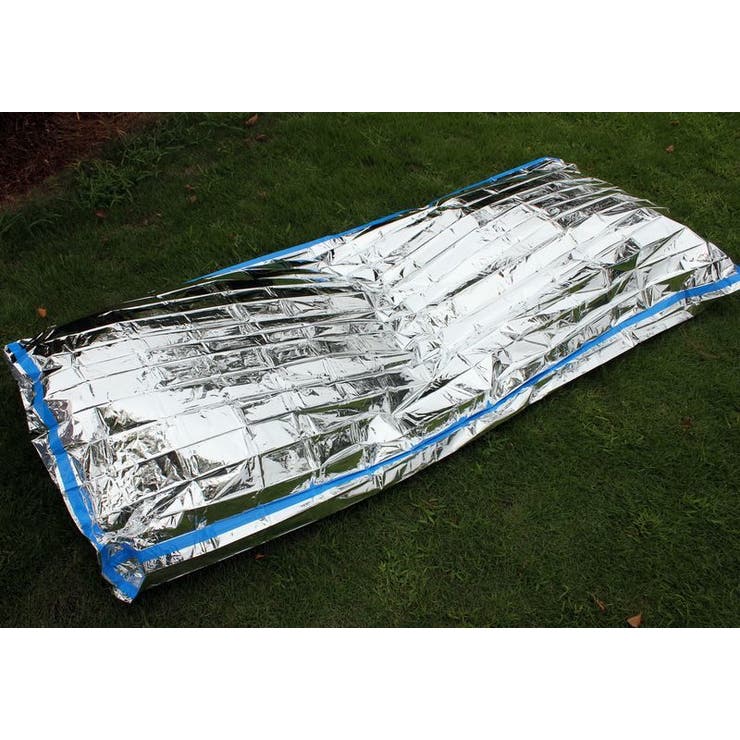 エマージェンシーシート 非常用簡易寝袋 保温アルミシート | PlusNao | 詳細画像4 