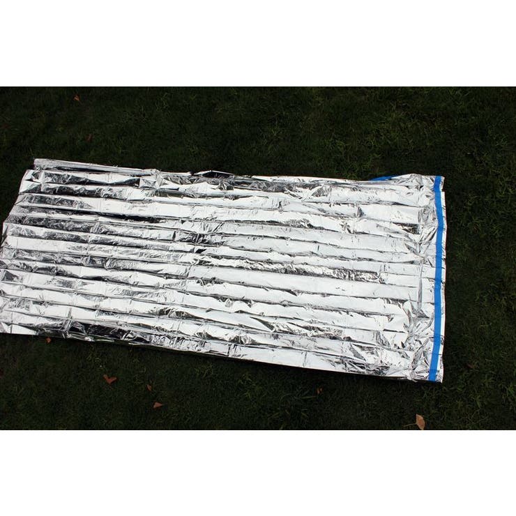 エマージェンシーシート 非常用簡易寝袋 保温アルミシート | PlusNao | 詳細画像6 
