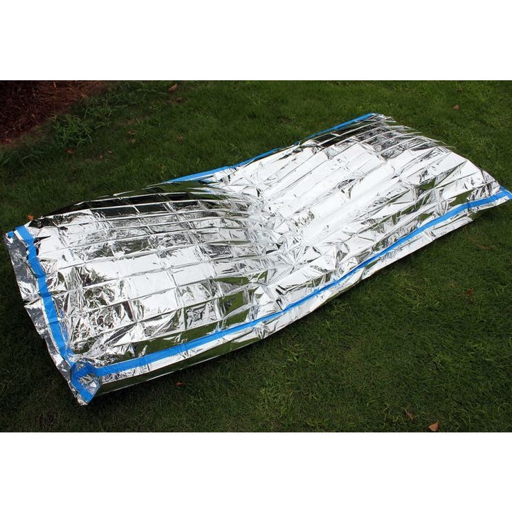 エマージェンシーシート 非常用簡易寝袋 保温アルミシート | PlusNao | 詳細画像7 