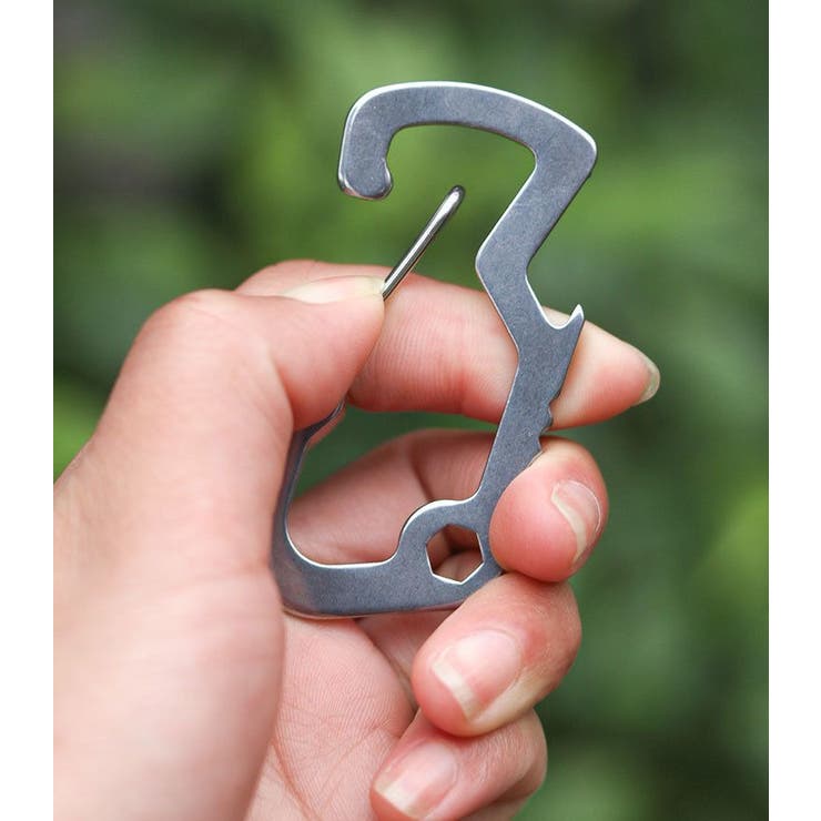 カラビナ 同色4個セット 栓抜き | PlusNao | 詳細画像2 