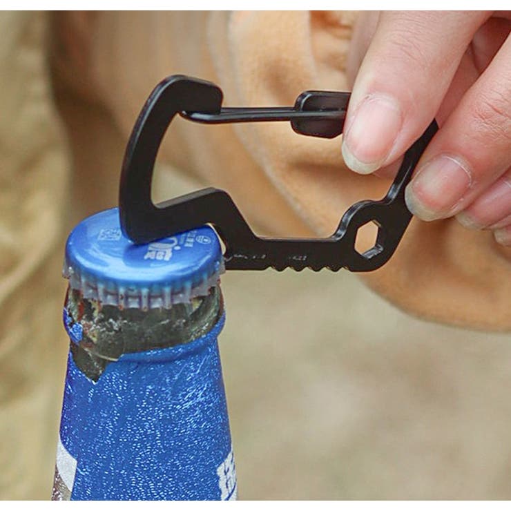 カラビナ 同色4個セット 栓抜き | PlusNao | 詳細画像3 