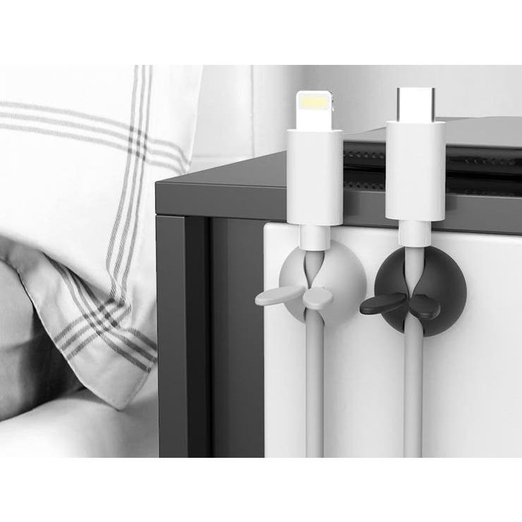 ケーブルホルダー 4個 ケーブルクリップ | PlusNao | 詳細画像2 