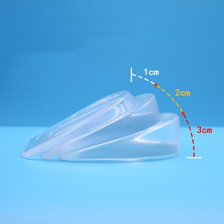 ハーフインソール かかと用インソール シークレットインソール | PlusNao | 詳細画像2 