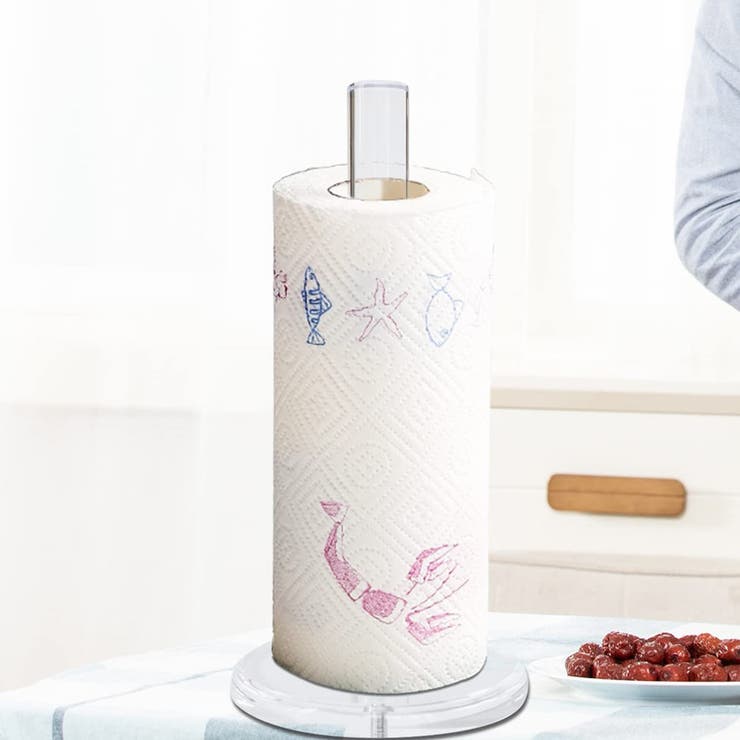 トイレットペーパーホルダー トイレットペーパースタンド キッチンペーパー | PlusNao | 詳細画像4 