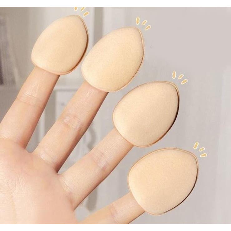 メイクスポンジ 指用 10個セット | PlusNao | 詳細画像7 