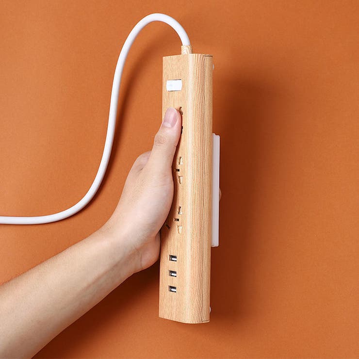 電源タップホルダー 同色2個セット スライド式 | PlusNao | 詳細画像3 