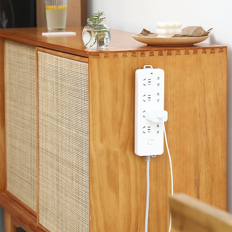 電源タップホルダー 同色2個セット スライド式 | PlusNao | 詳細画像6 