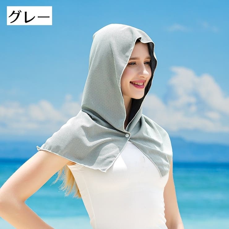 冷感フード型タオル 冷却タオル 冷感タオル | PlusNao | 詳細画像13 