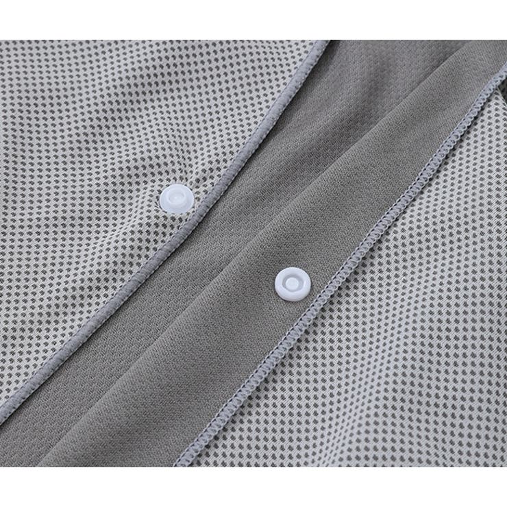 冷却ポンチョ 冷感ポンチョ フード付きタオル | PlusNao | 詳細画像9 